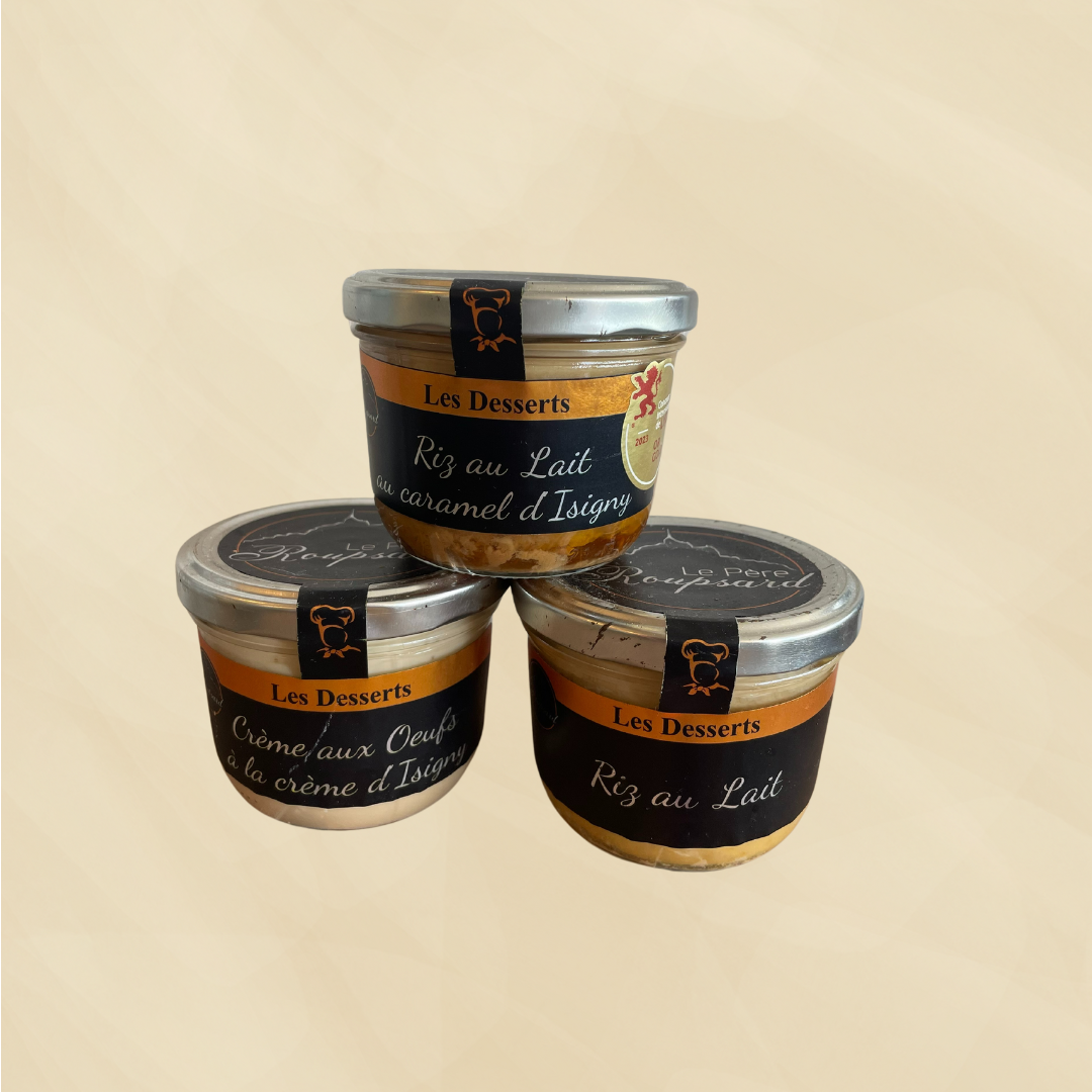 Riz au lait au caramel d'Isigny
