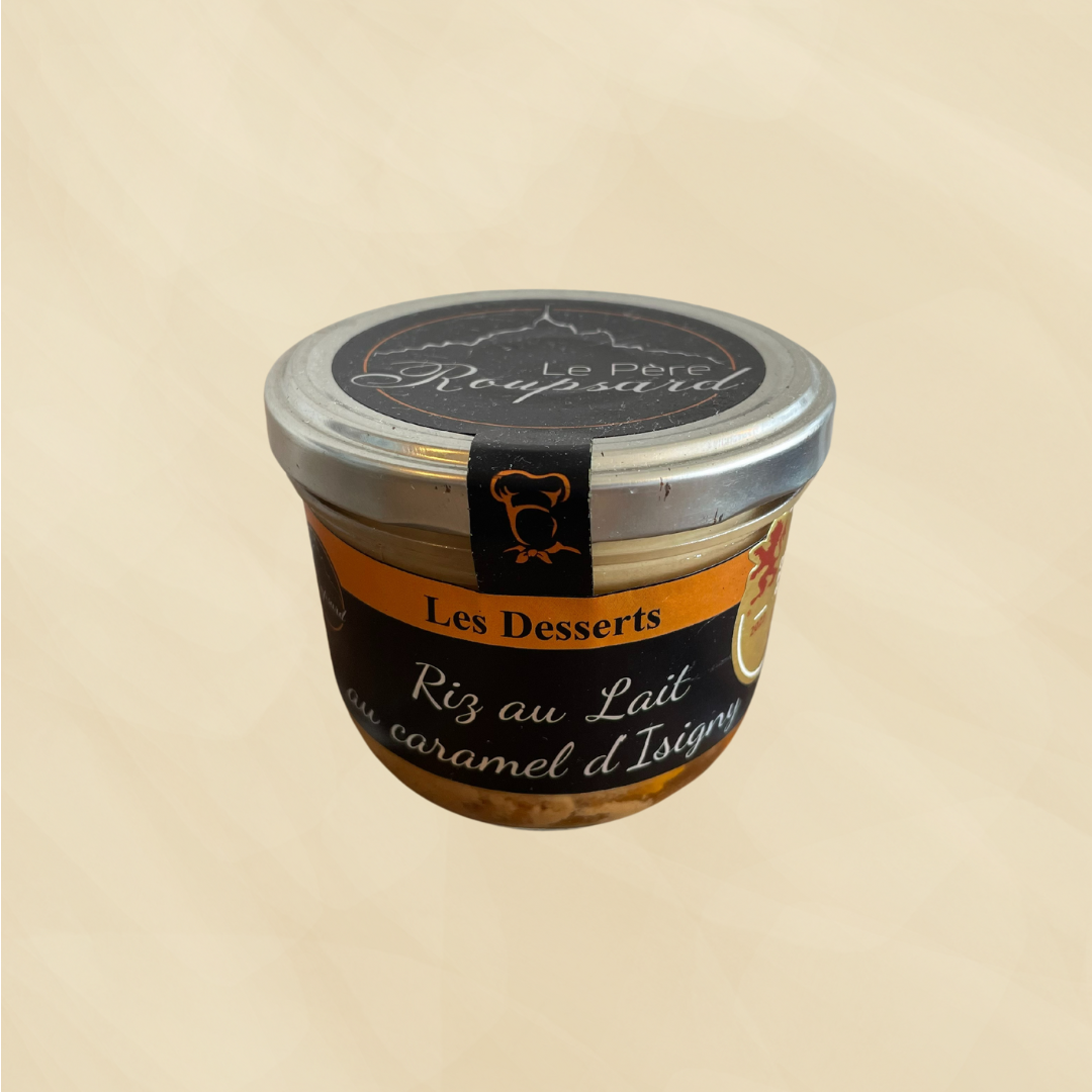 Riz au lait au caramel d'Isigny