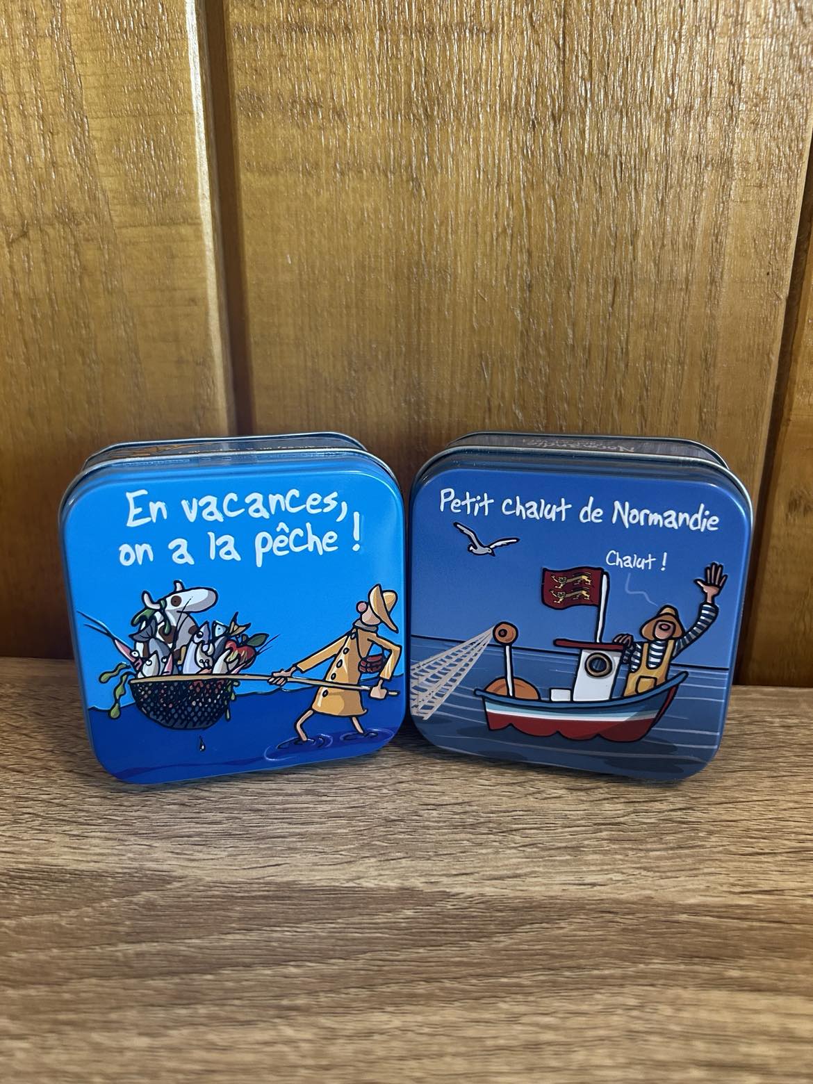 Boîte caramels "Petit chalut de Normandie"