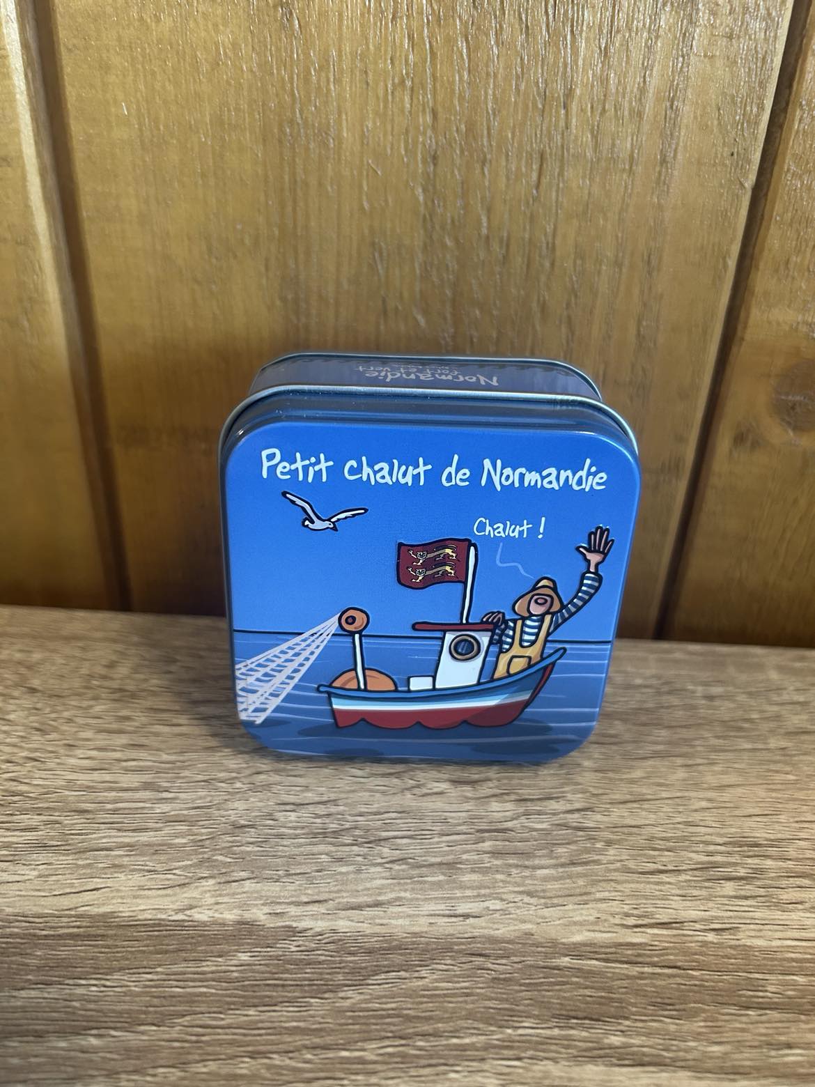 Boîte caramels "Petit chalut de Normandie"