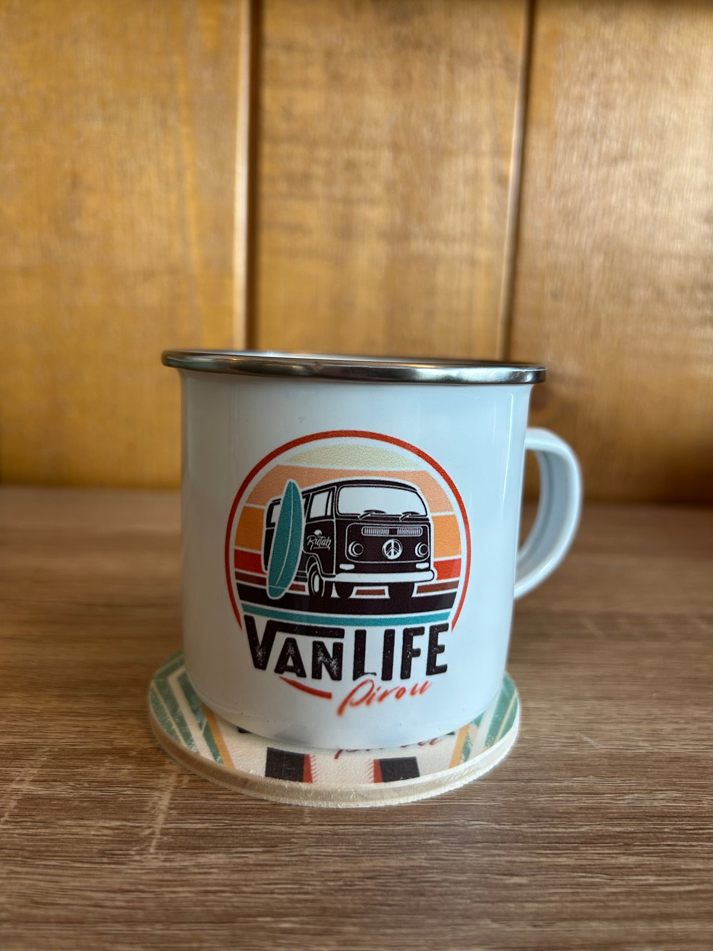Sous-verre Van Life Pirou