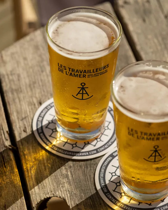 Bière Blonde "Les travailleurs de l'Amer" 33cl