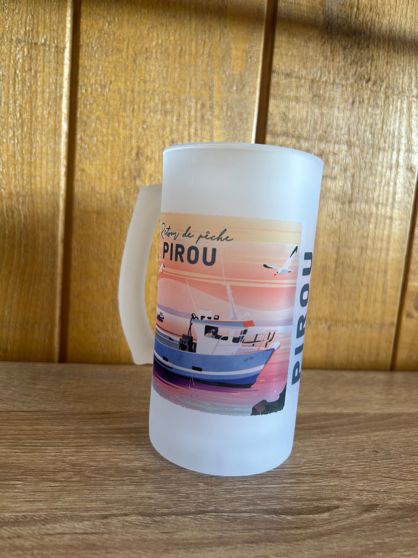 Chope à bière – “Retour de pêche”