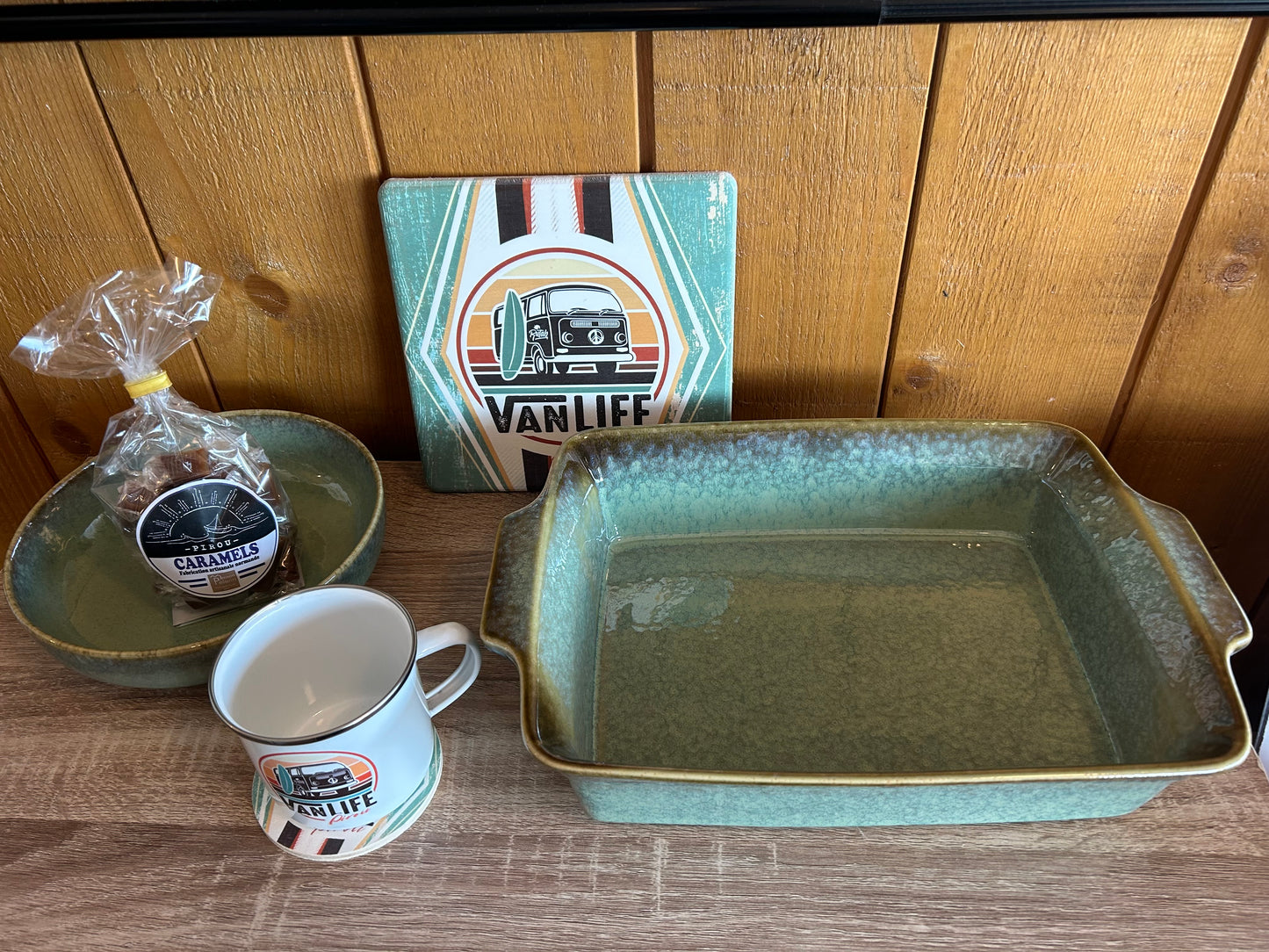 Tasse émaillée Van Life Pirou