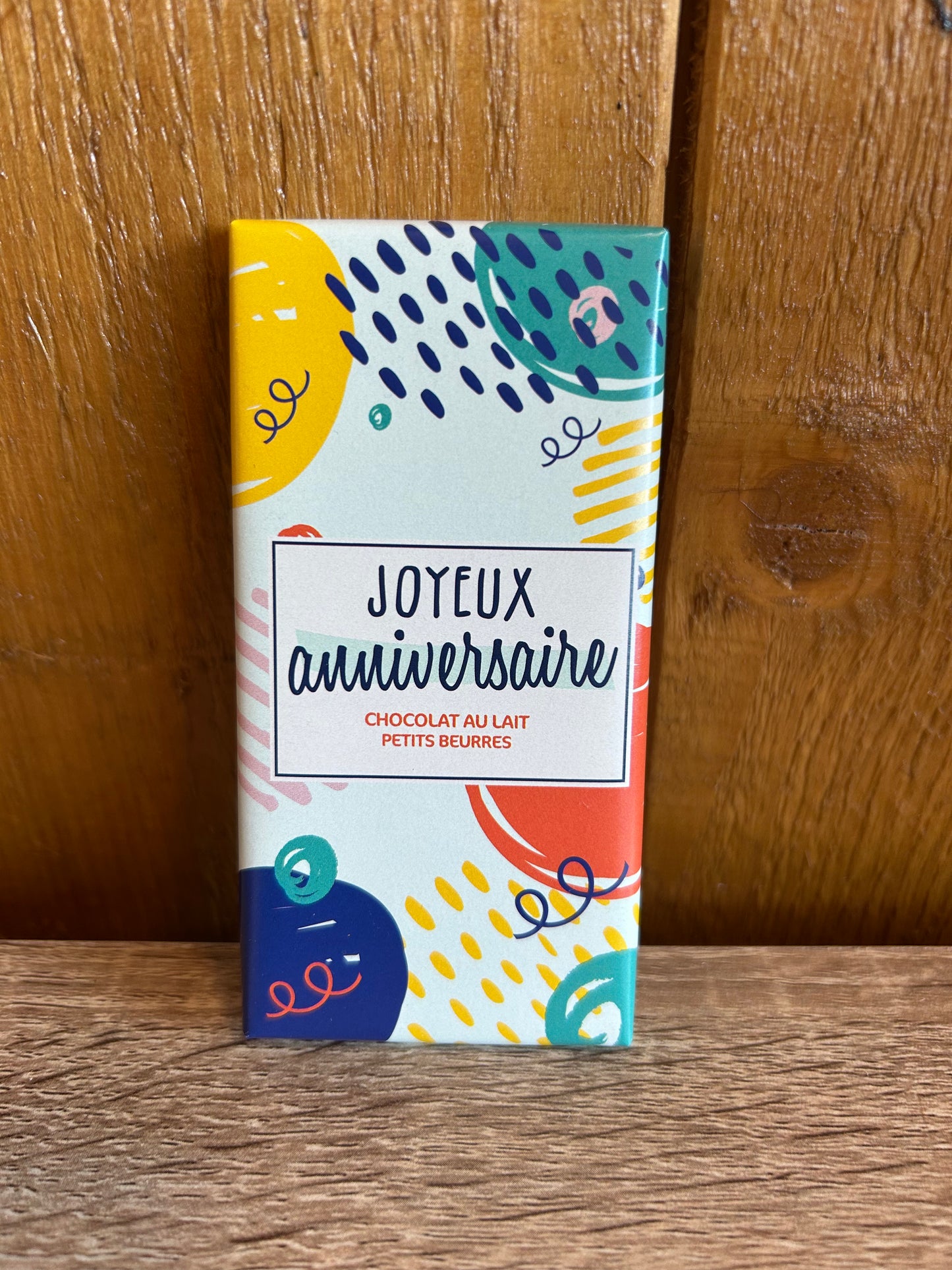 Mini tablette chocolat "Joyeux anniversaire"