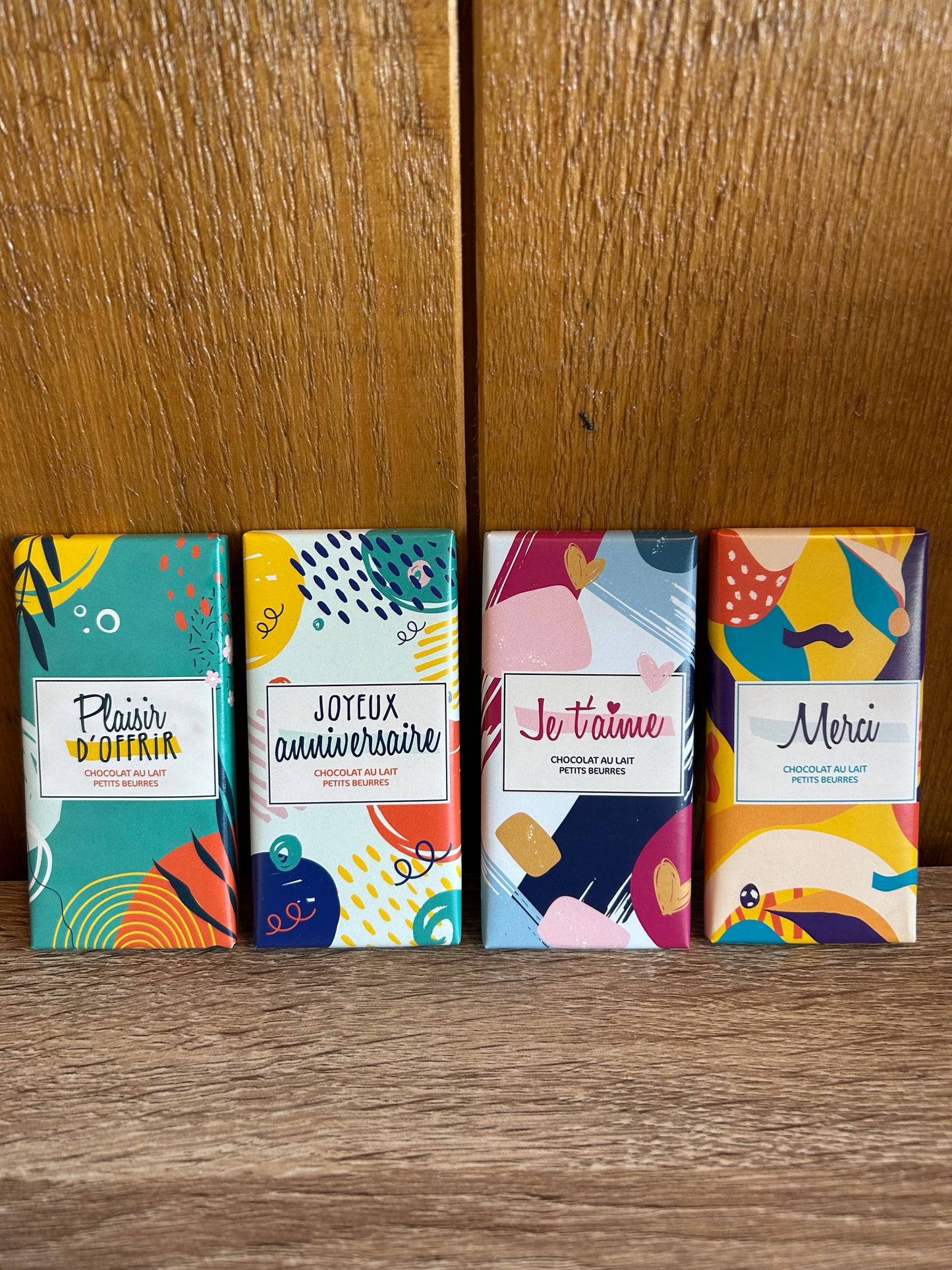 Mini tablette chocolat "Plaisir d'offrir"