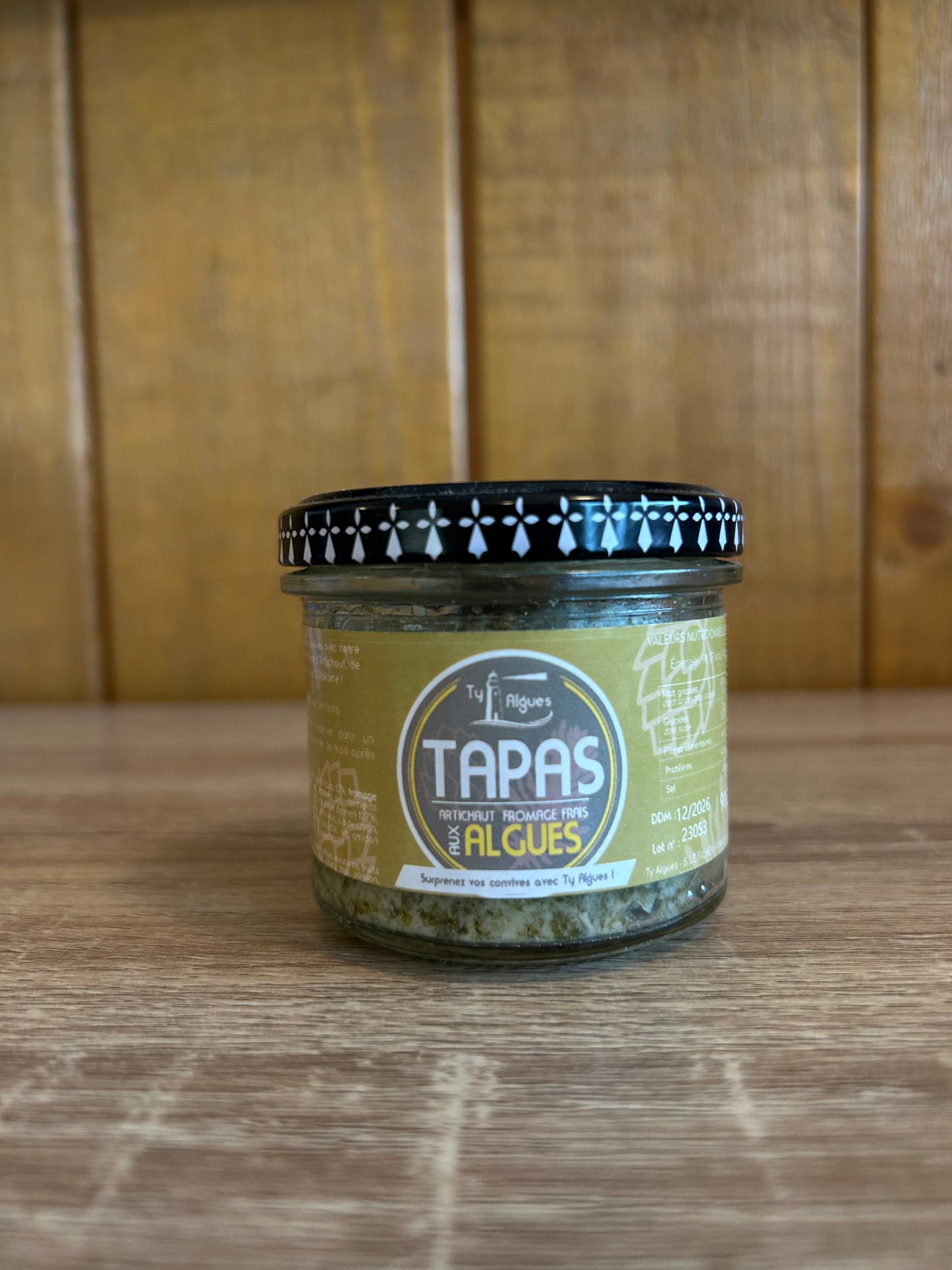 Tartares d'Algues à l'artichaut et fromage frais