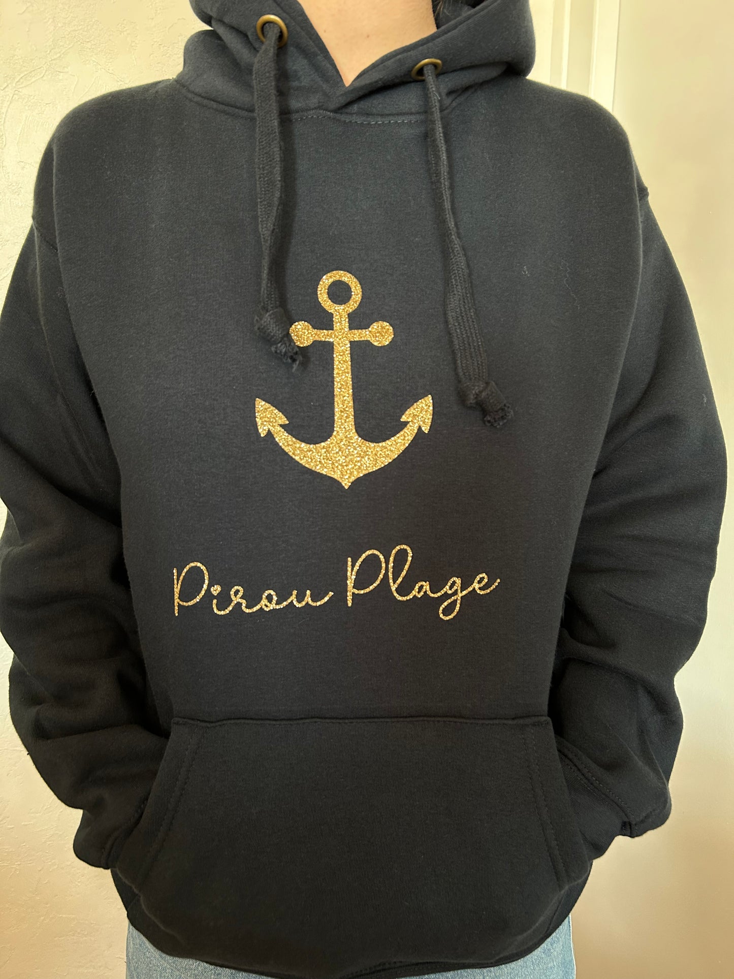 Sweat à capuche "Pirou-Plage"