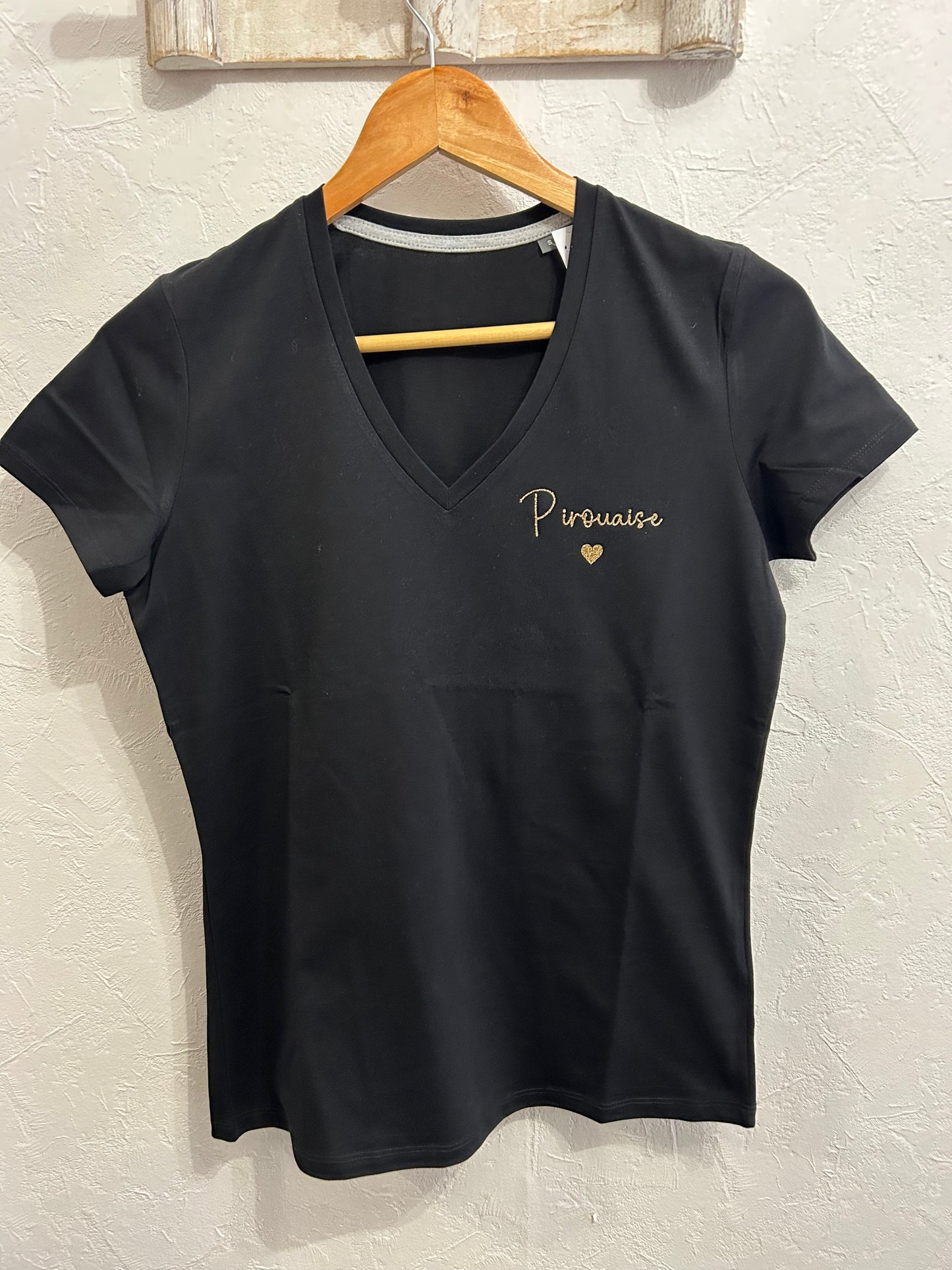 T-shirt col V "Pirouaise"