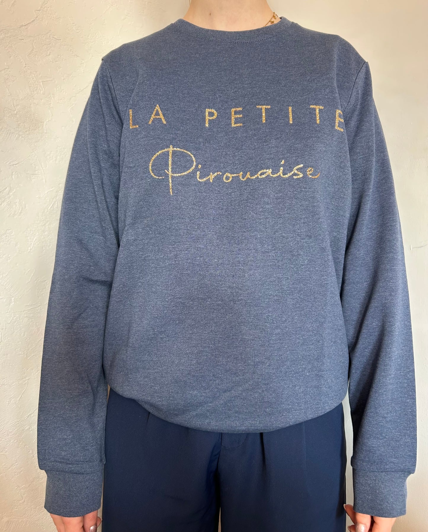 Sweat sans capuche "La petite pirouaise"