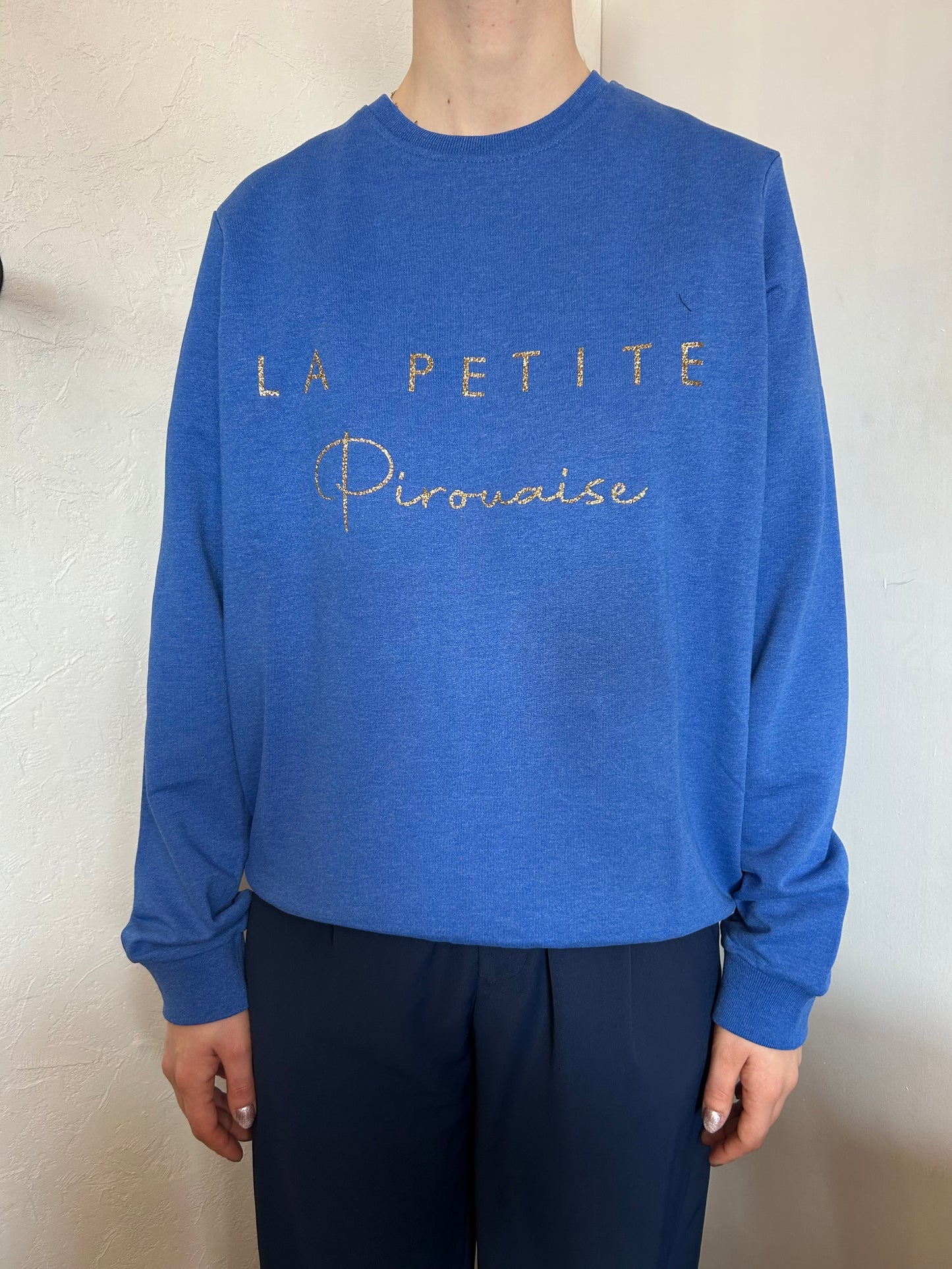 Sweat sans capuche "La petite pirouaise"