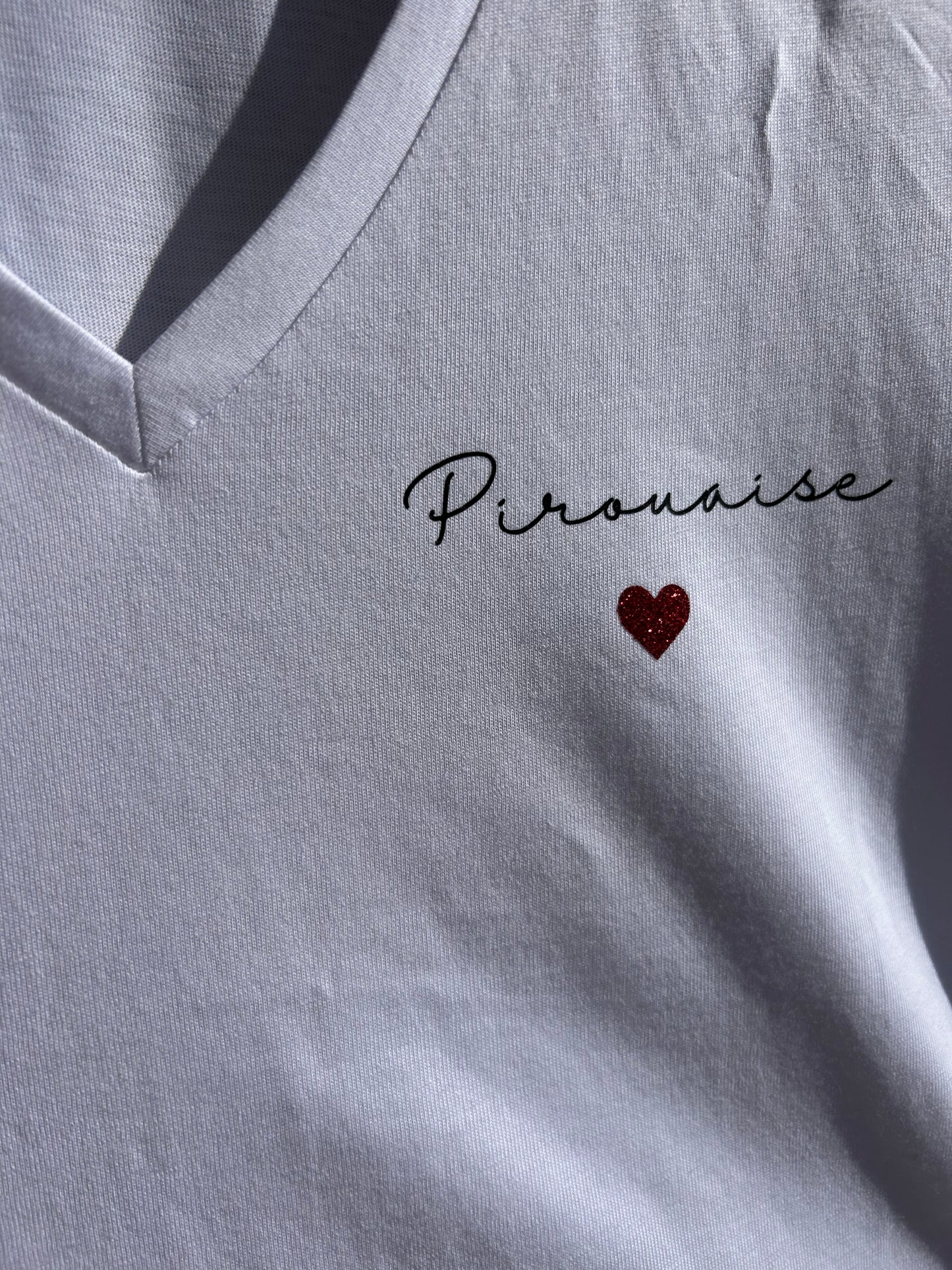 T-shirt col V "Pirouaise"