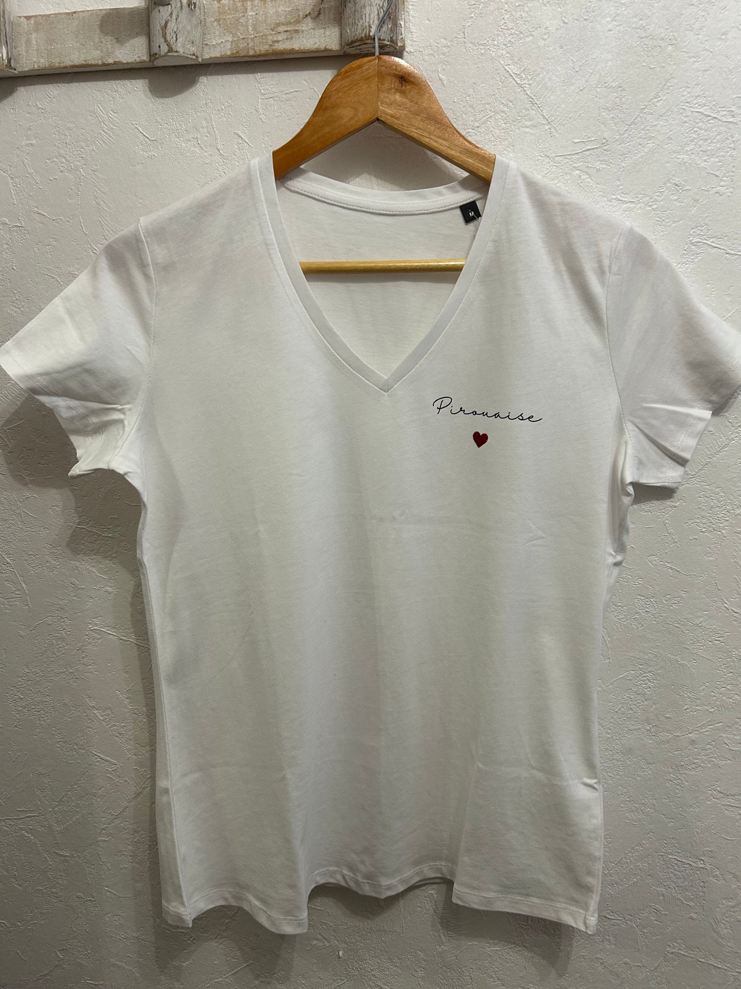 T-shirt col V "Pirouaise"