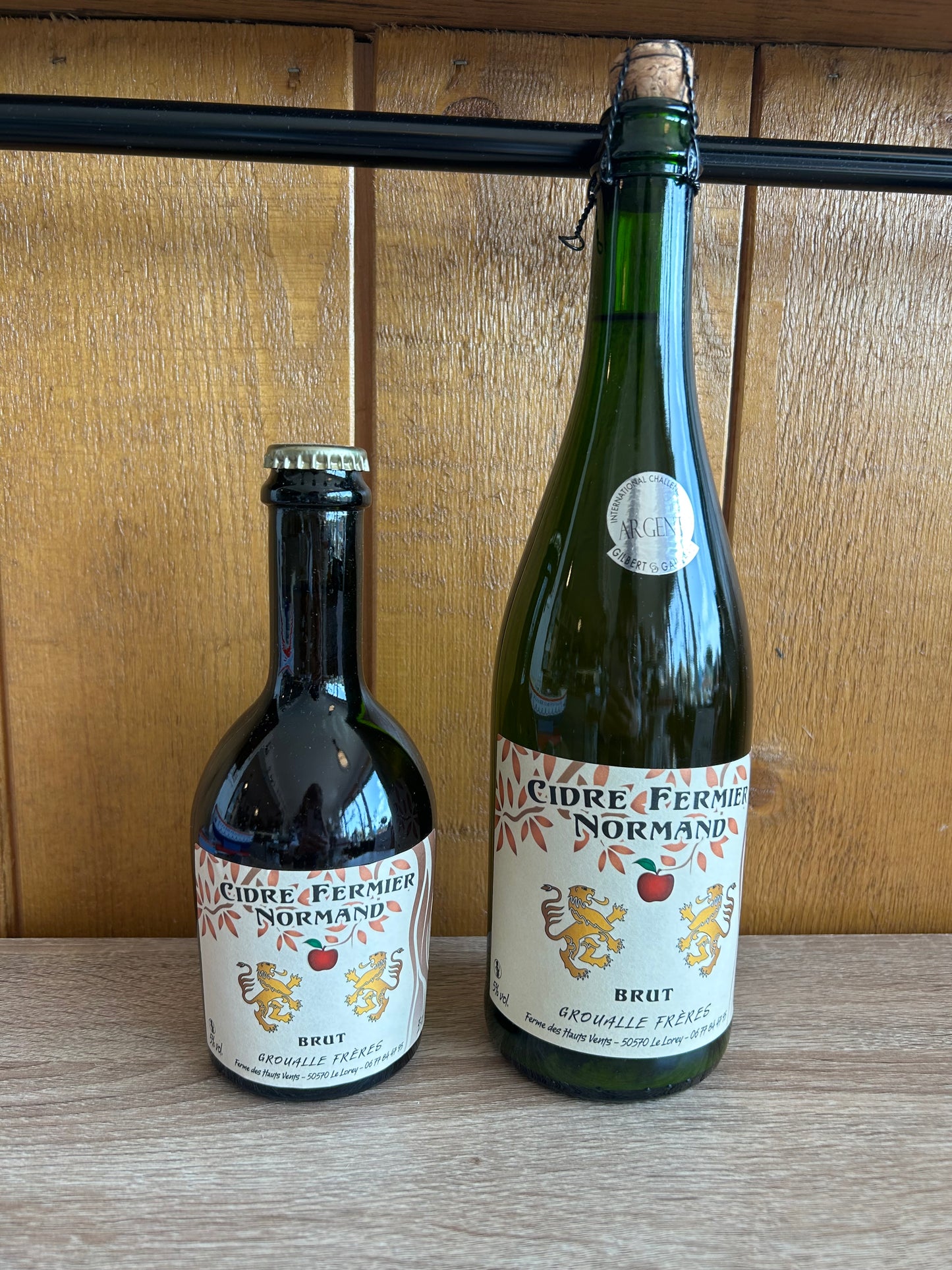 Cidre BRUT Groualle Frères 33cl