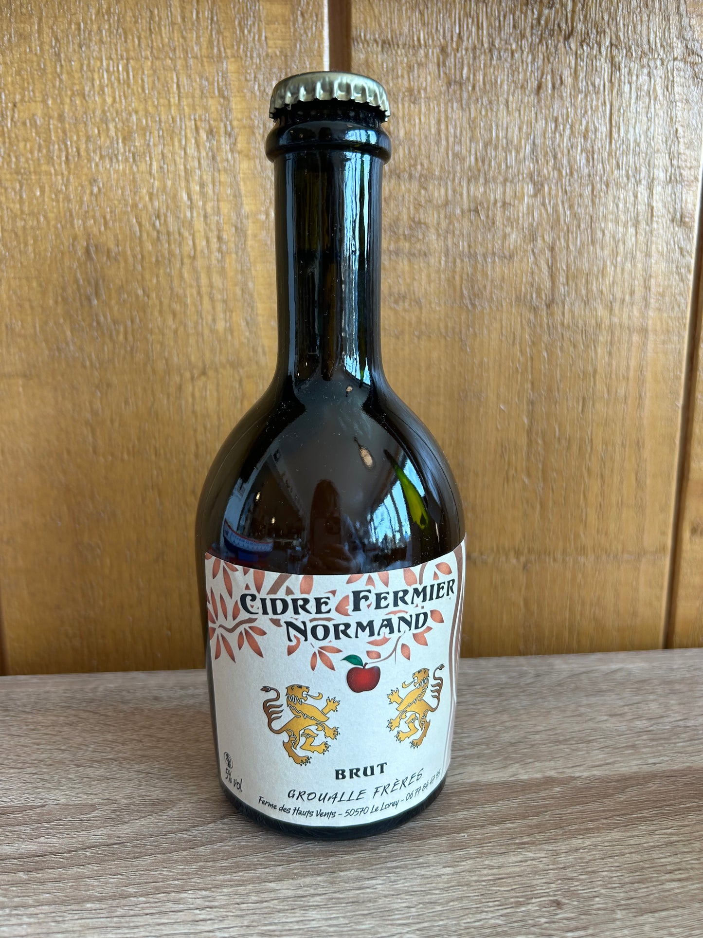 Cidre BRUT Groualle Frères 33cl