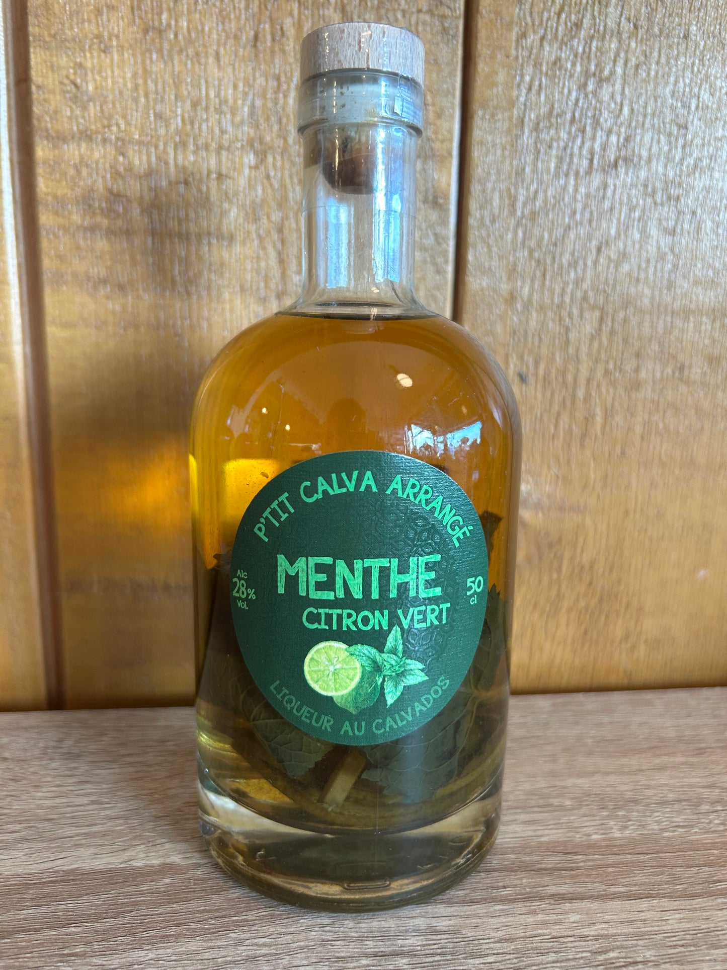 P'tit Calva Arrangé Menthe et Citron Vert