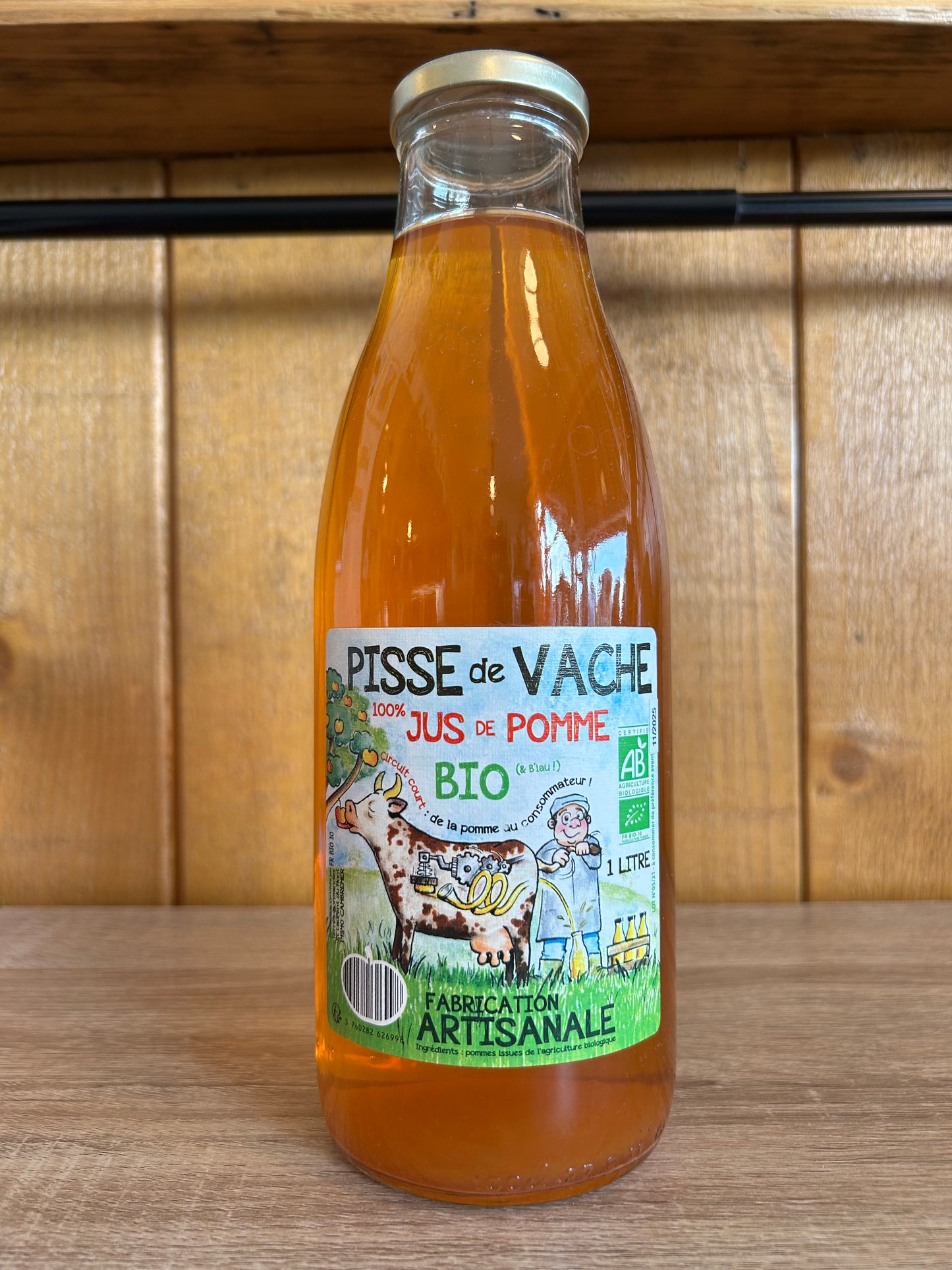 Jus de pomme "Pisse de vache" 75cl