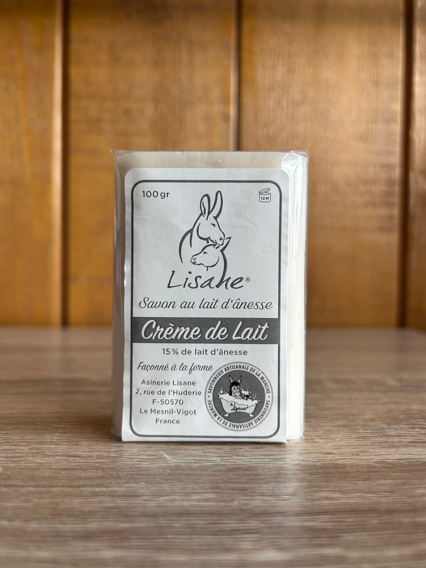 Savon Lisane au Lait d'ânesse à la crème de lait