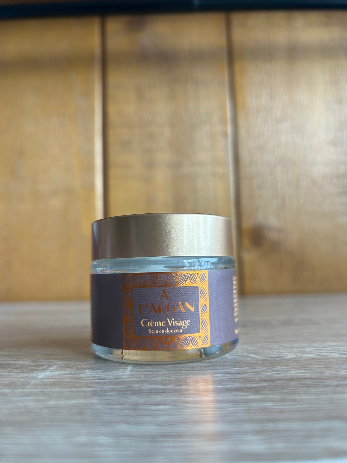Crème visage à l'argan