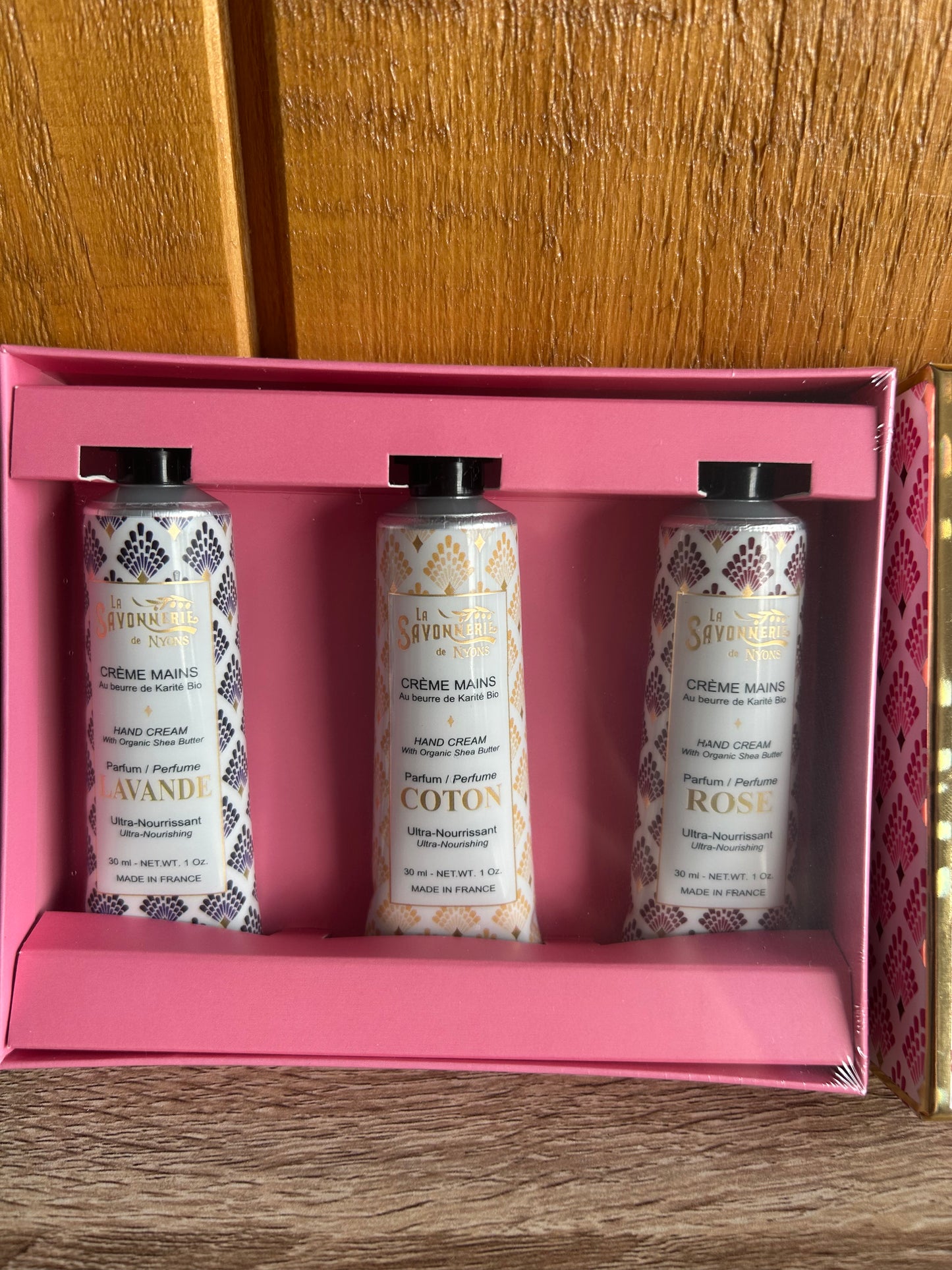 Coffret de 3 crèmes mains
