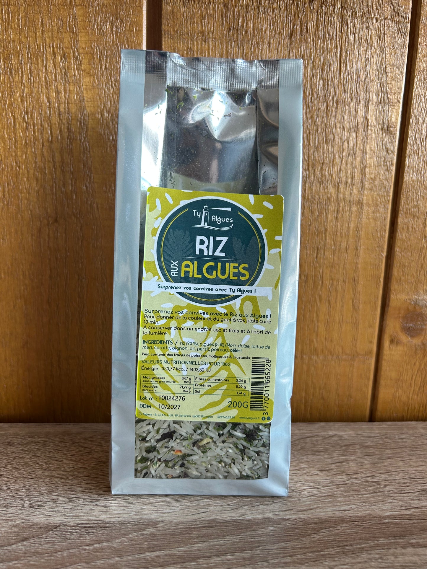 Riz aux Algues