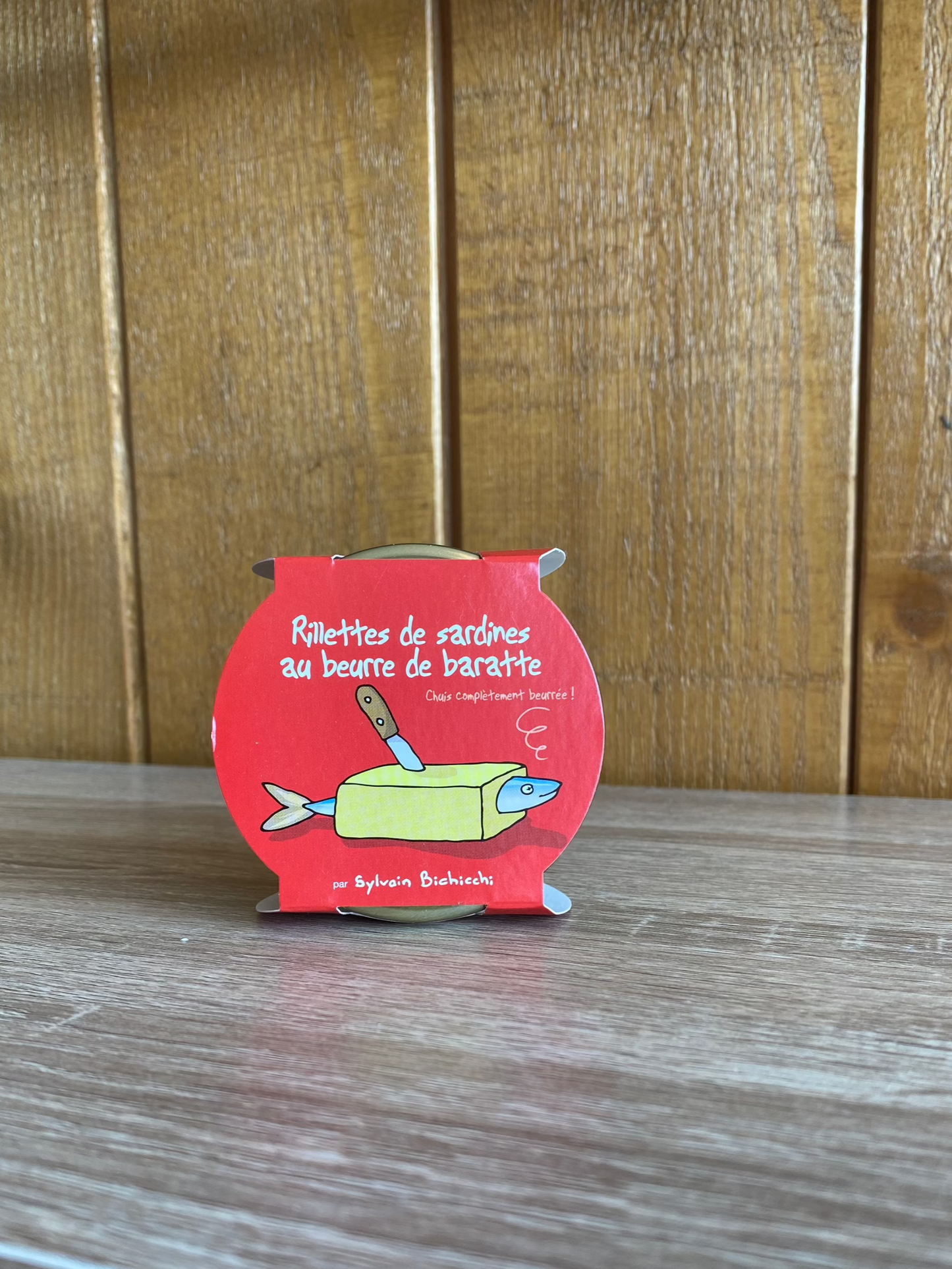 Rillettes de sardines au beurre de baratte