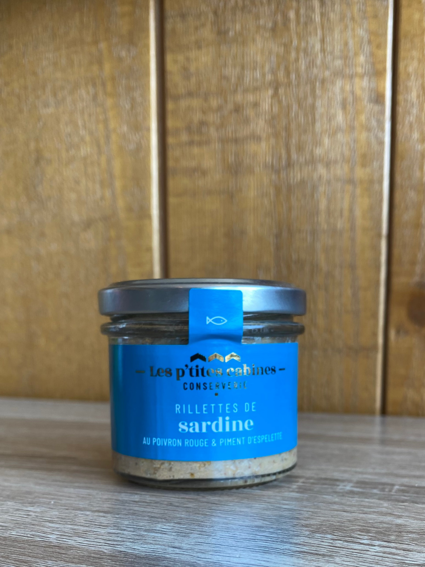 Rillettes de Sardine au poivron rouge et piment d'Espelette