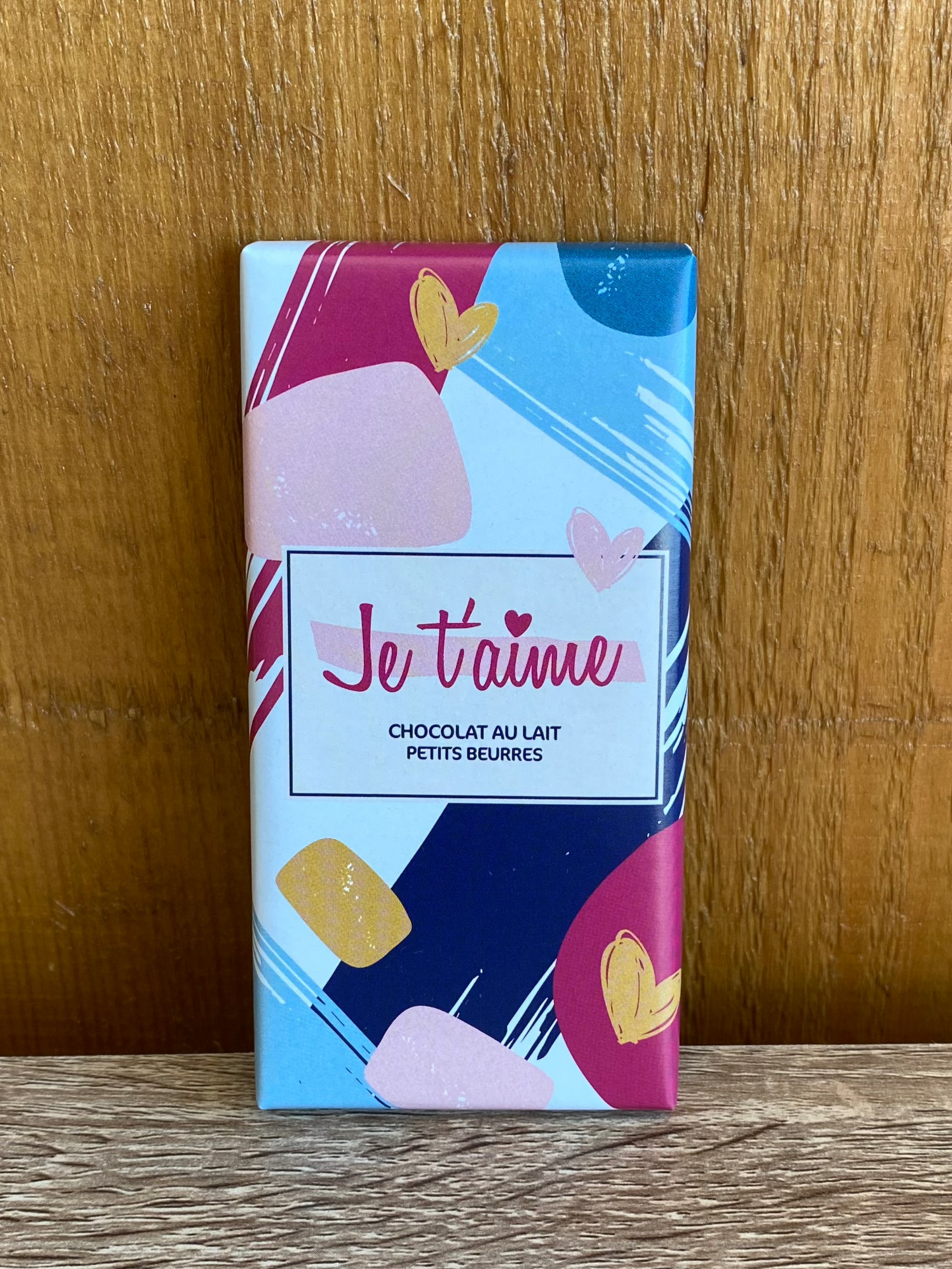 Mini tablette chocolat "Je t'aime"