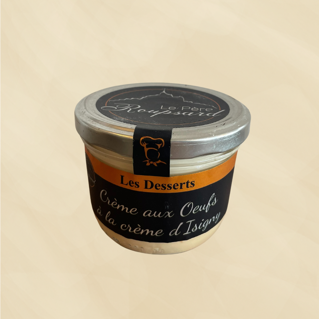 Crème aux oeufs à la crème d'Isigny