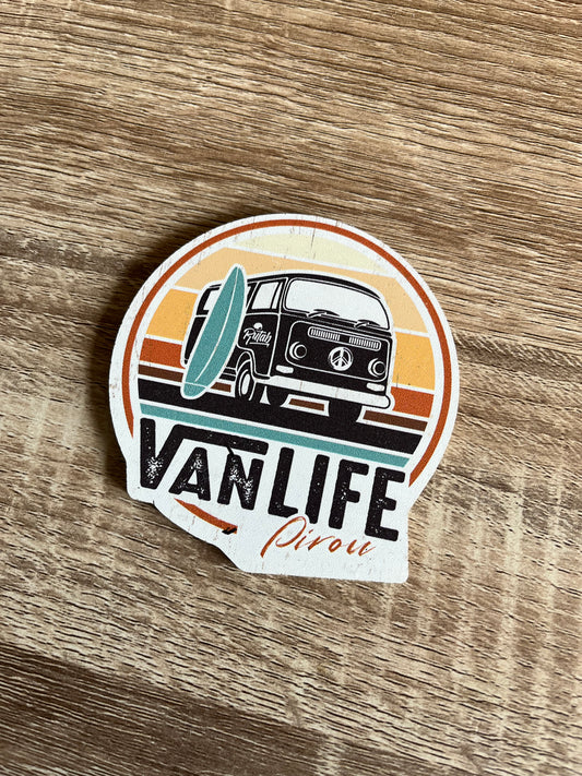 Magnet Van Life Pirou