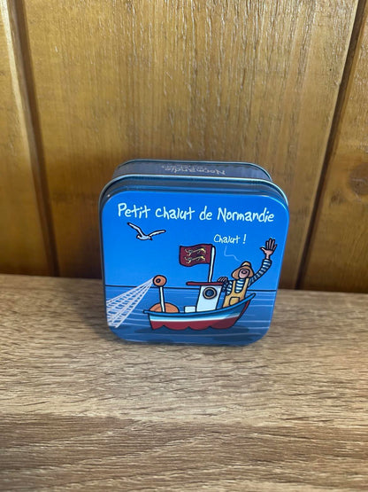 Boîte caramels "Petit chalut de Normandie"