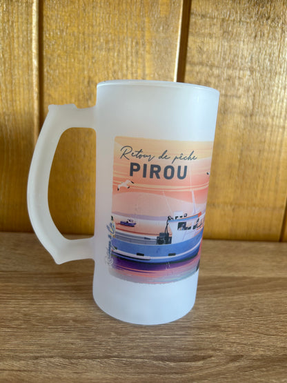 Chope à bière – “Retour de pêche”