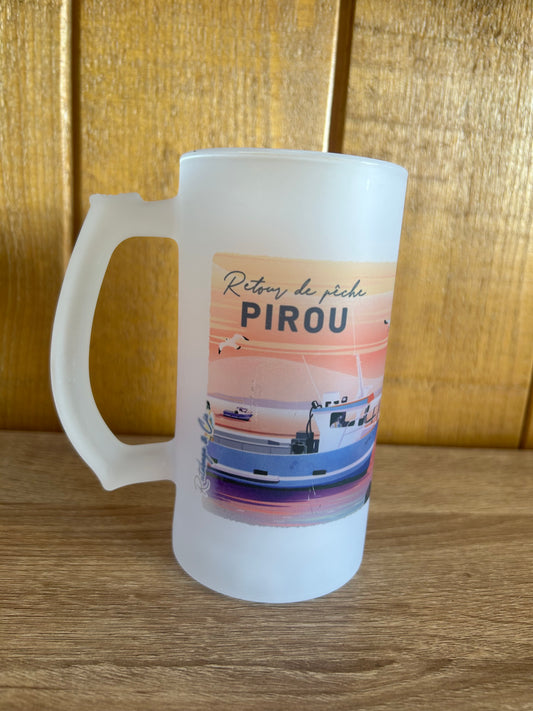 Chope à bière – “Retour de pêche”