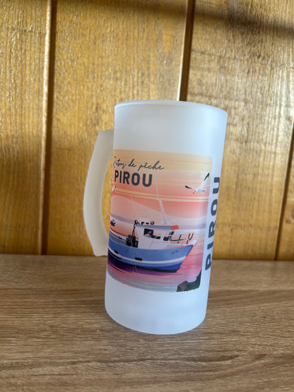 Chope à bière – “Retour de pêche”