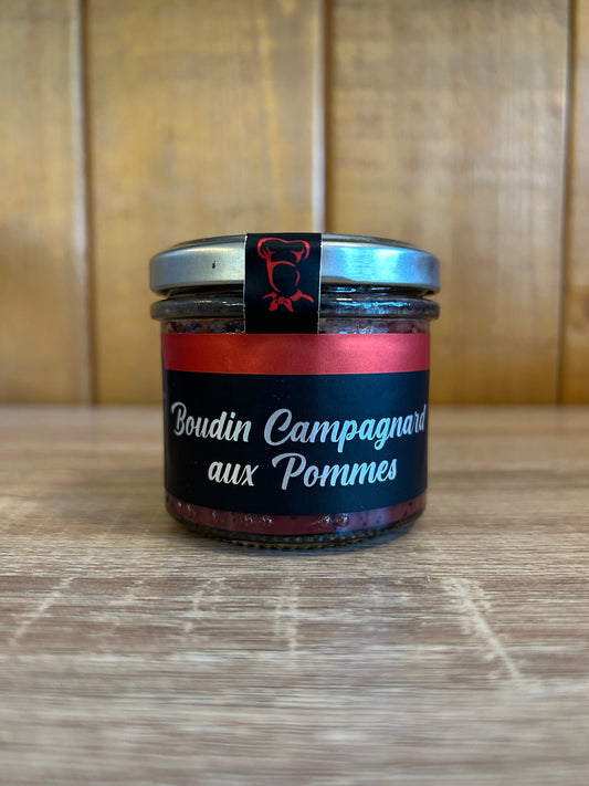 Terrines charcutière au Boudin Campagnard aux Pommes