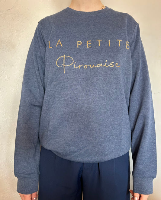 Sweat sans capuche "La petite pirouaise"