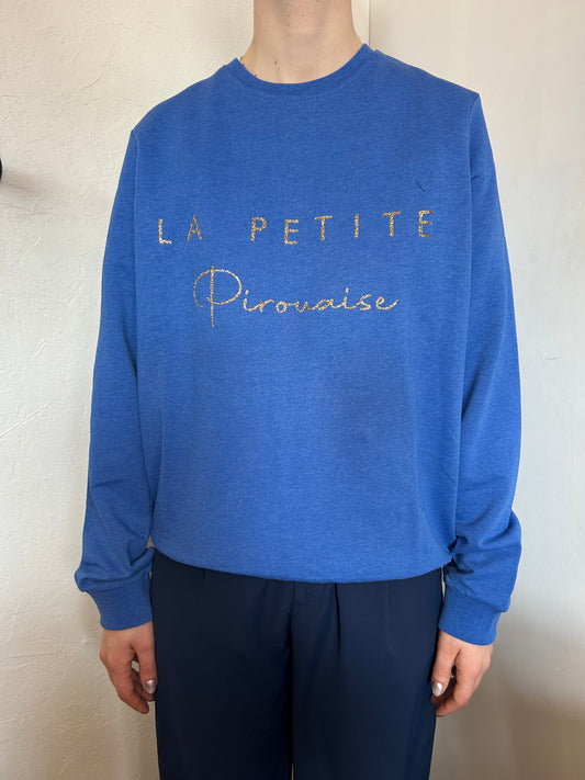 Sweat sans capuche "La petite pirouaise"