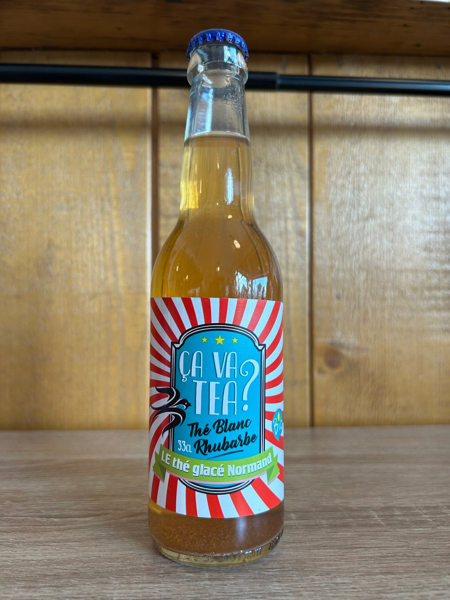 Ça va tea blanc rhubarbe 33cl