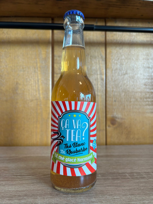 Ça va tea blanc rhubarbe 33cl