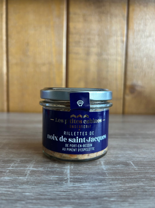 Rillettes de noix de saint-Jacques de Port-en-Bessin au piment d'espelette