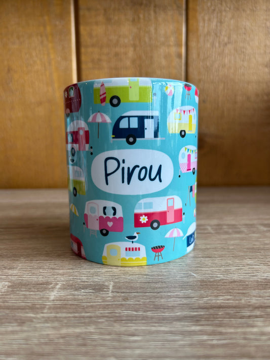 Mug personnalisé Pirou van