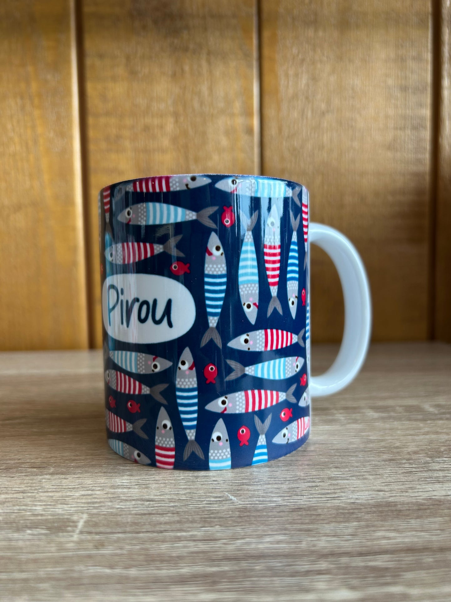 Mug personnalisé Pirou poisson