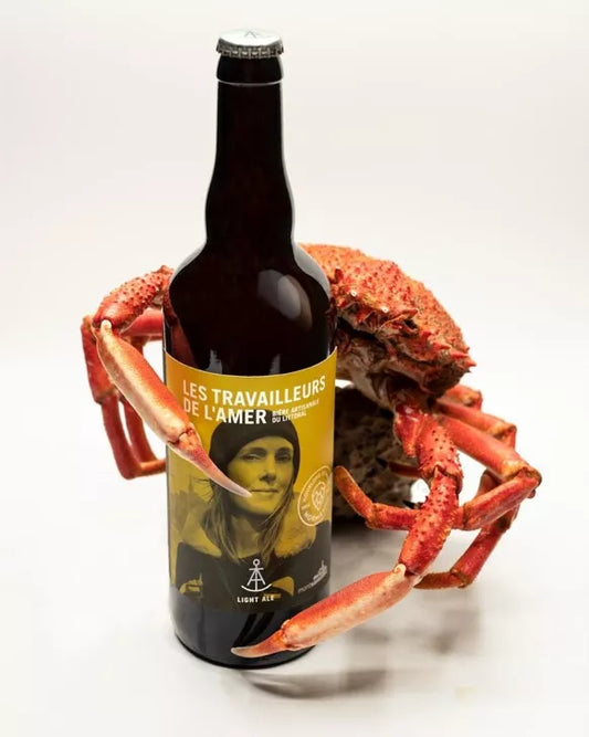 Bière Light Ale "Les travailleurs de l'Amer" 33cl