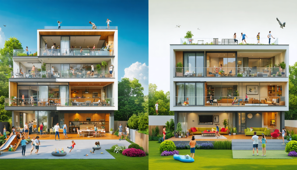 découvrez les avantages et inconvénients du logement collectif et individuel pour choisir l'habitat idéal qui correspond à vos besoins et à votre mode de vie.