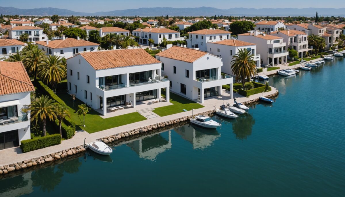 Villas et maisons avec amarre à vendre à Empuriabrava : découvrez les meilleures propriétés au bord de l'eau