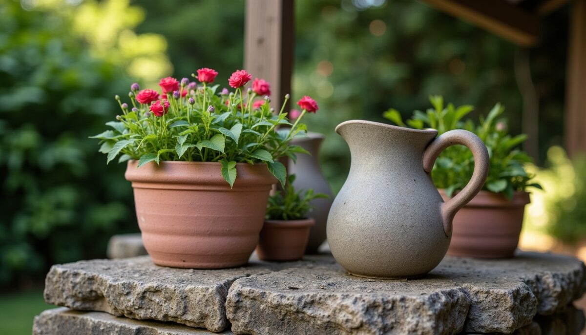 Puits en pierre ancienne : Inspirations déco et vente pour sublimer votre jardin avec l'élégance de la ferronnerie traditionnelle