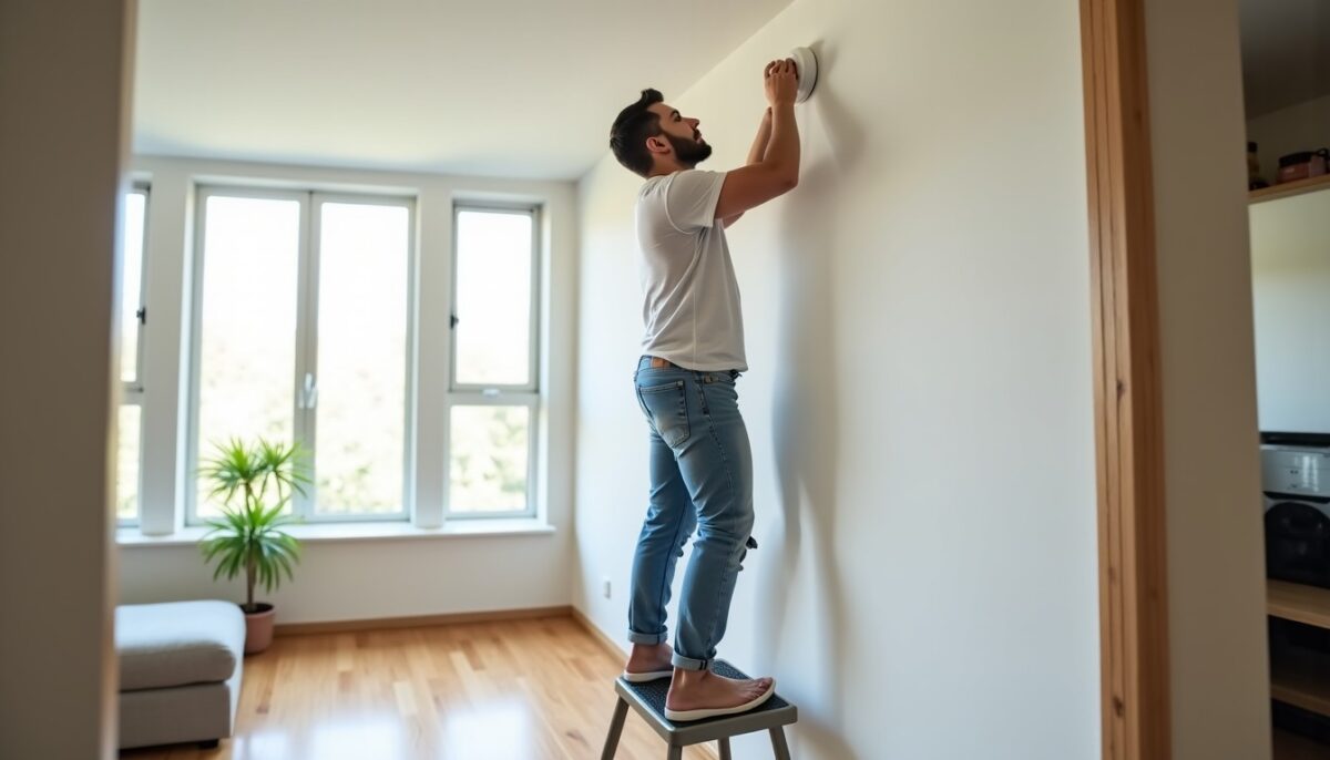 Comment un locataire peut remplacer facilement la pile de son détecteur de fumée