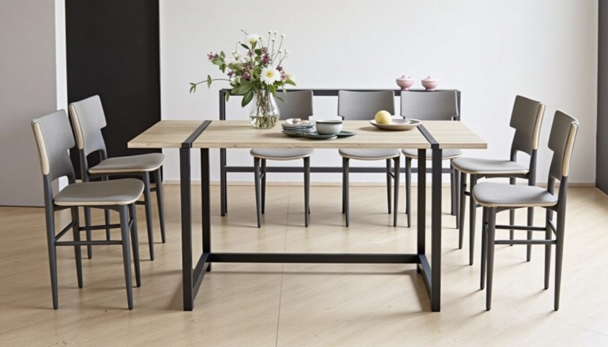 Pieds de table : Découvrez des modèles design et industriels en acier carrés pour tables à manger et tables hautes