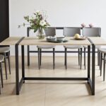 Pieds de table : Découvrez des modèles design et industriels en acier carrés pour tables à manger et tables hautes
