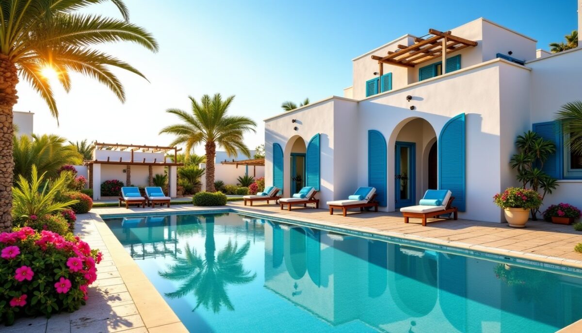 Découvrez votre villa idéale à Djerba : avec ou sans piscine, charme tunisien assuré